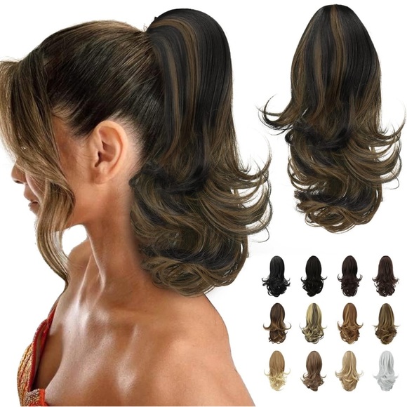 13" Ponytail Extension Long Curly - Picture 2 of 6